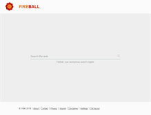 Tablet Screenshot of fireball.com